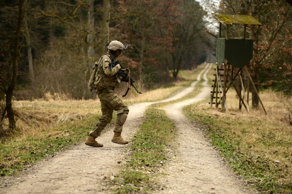 Dismounted Operations with O Troop
