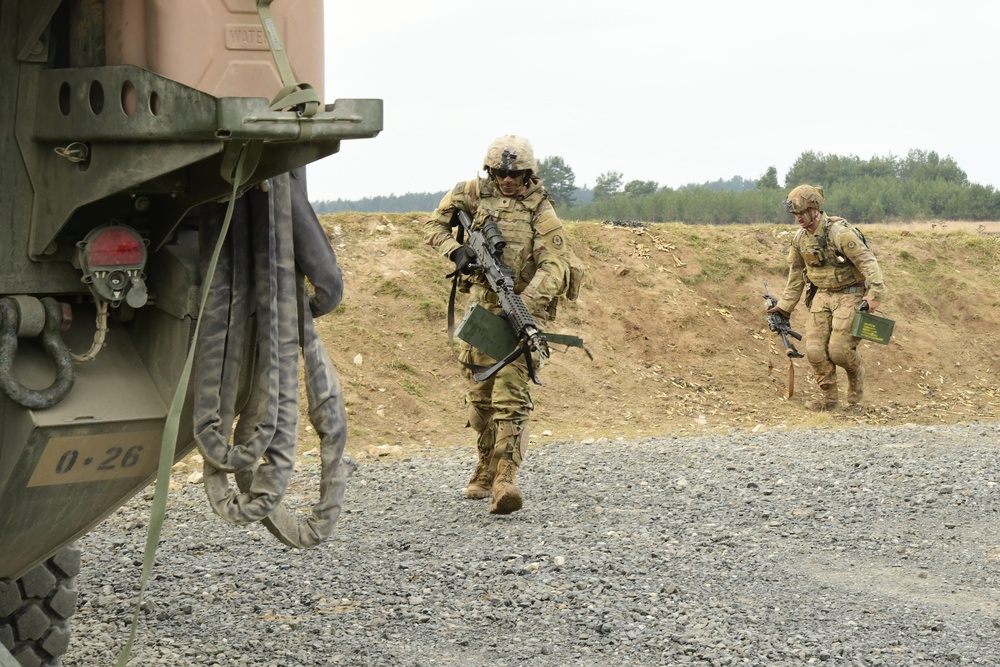 Dismounted Operations with O Troop