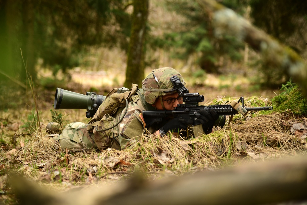 Dismounted Operations with O Troop
