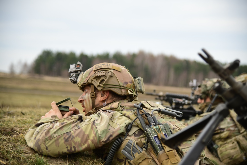 Dismounted Operations with O Troop