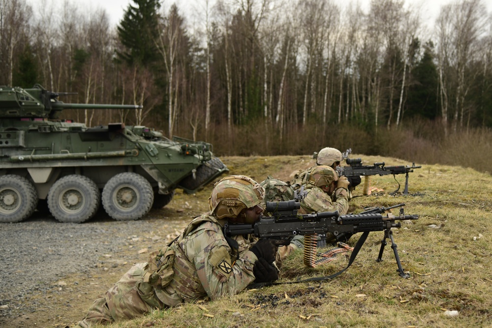 Dismounted Operations with O Troop