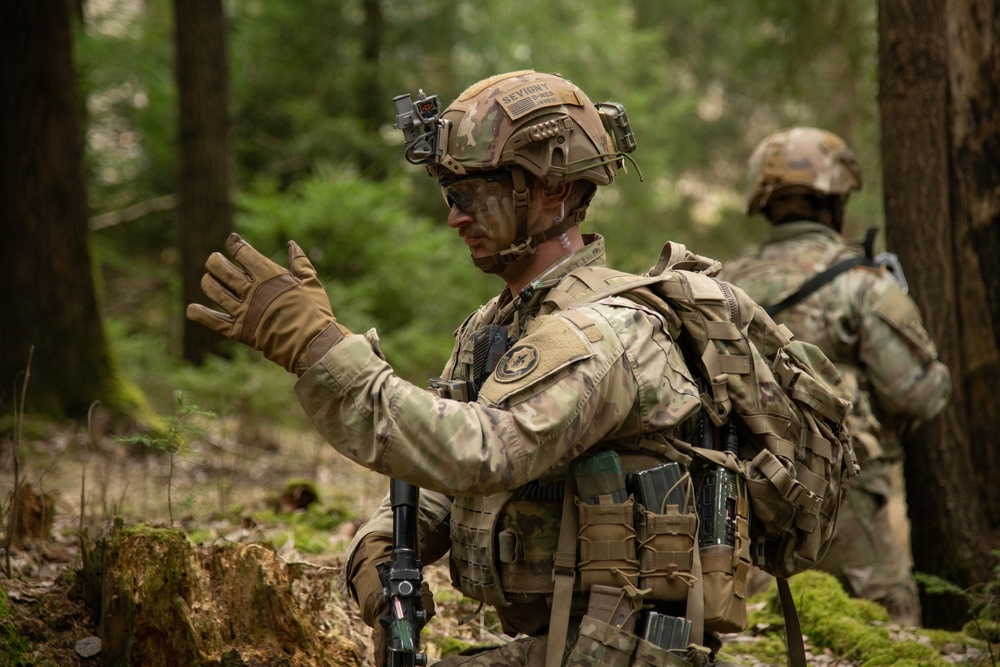 Dismounted Operations with O Troop