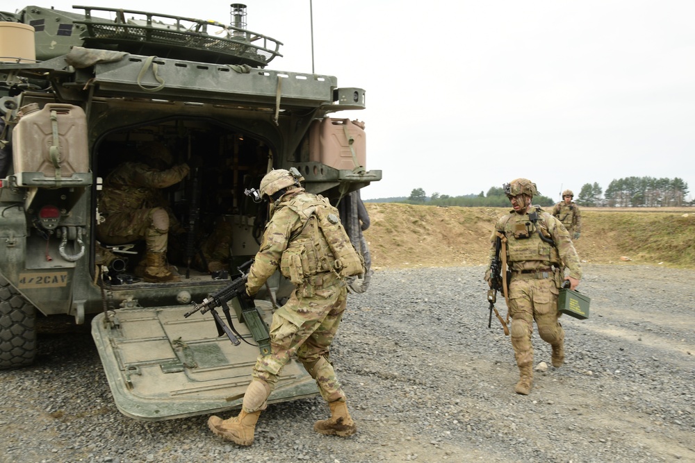 Dismounted Operations with O Troop