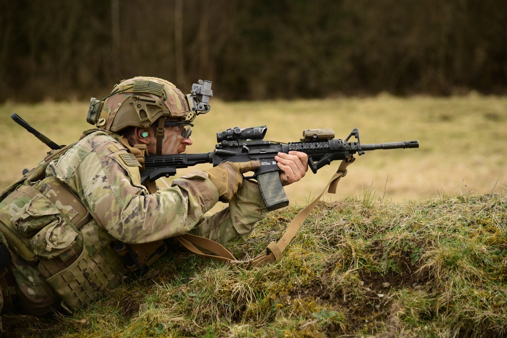 Dismounted Operations with O Troop