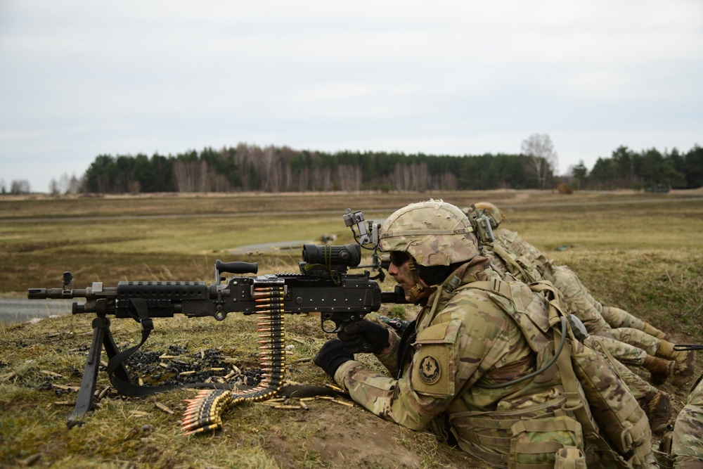 Dismounted Operations with O Troop