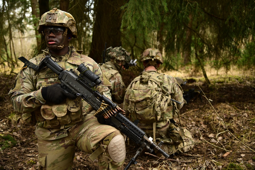 Dismounted Operations with O Troop