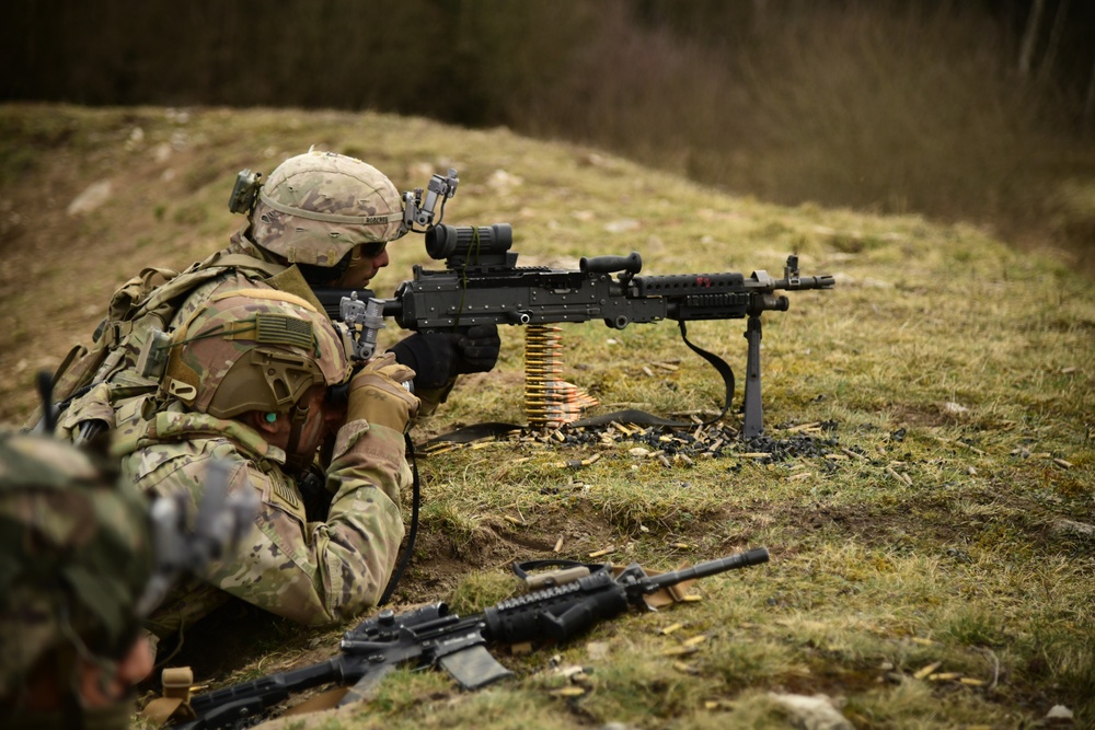 Dismounted Operations with O Troop
