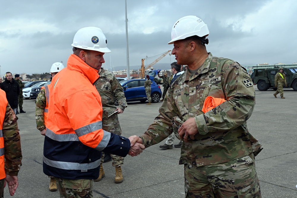 3rd Armored Brigade Combat Team, 4th Infantry Division Deployment – Port of Alexandroupolis