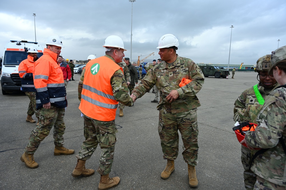 3rd Armored Brigade Combat Team, 4th Infantry Division Deployment – Port of Alexandroupolis