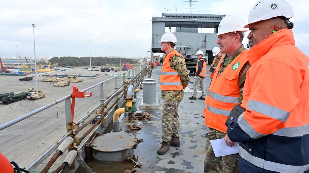 3rd Armored Brigade Combat Team, 4th Infantry Division Deployment – Port of Alexandroupolis