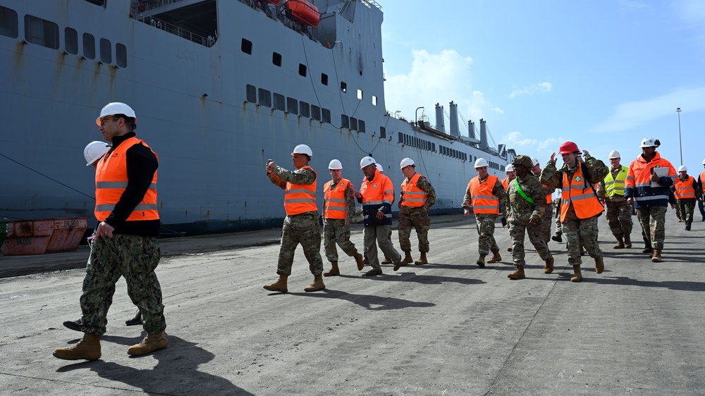 3rd Armored Brigade Combat Team, 4th Infantry Division Deployment – Port of Alexandroupolis