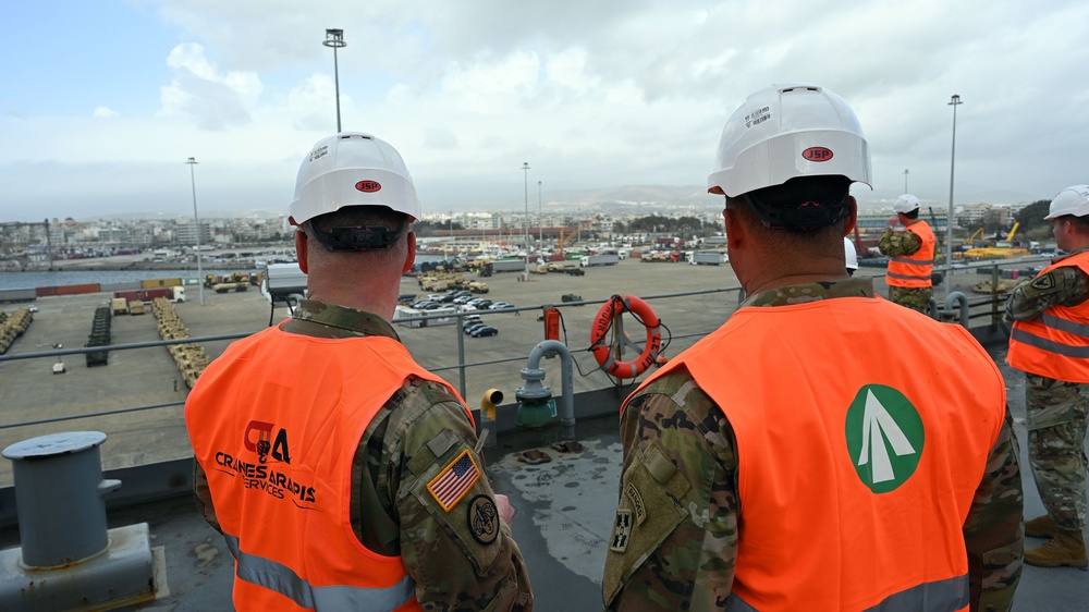 3rd Armored Brigade Combat Team, 4th Infantry Division Deployment – Port of Alexandroupolis