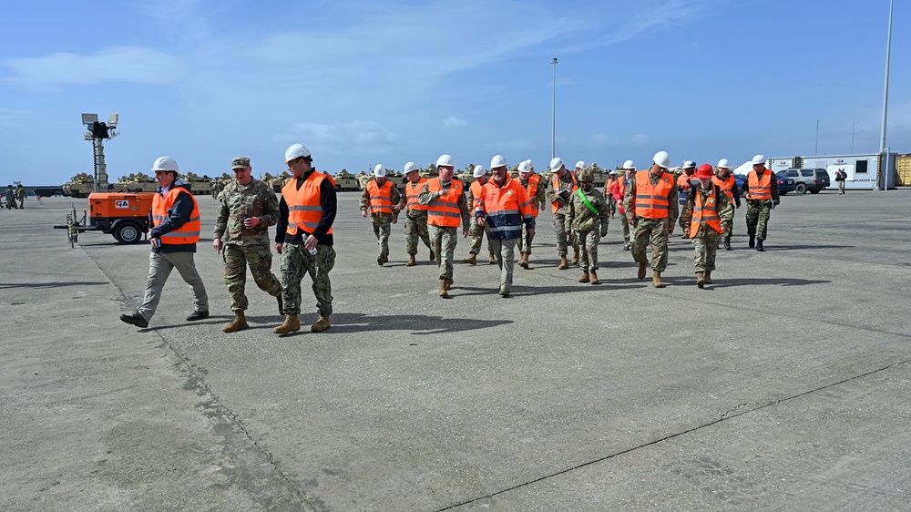 3rd Armored Brigade Combat Team, 4th Infantry Division Deployment – Port of Alexandroupolis