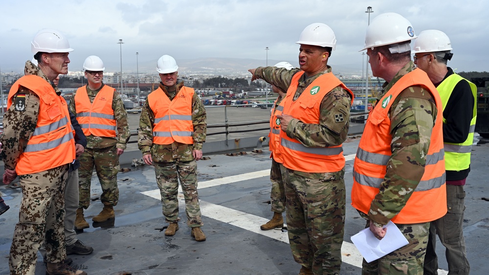 3rd Armored Brigade Combat Team, 4th Infantry Division Deployment – Port of Alexandroupolis