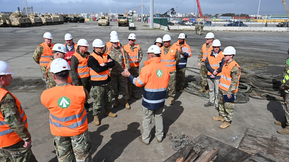 3rd Armored Brigade Combat Team, 4th Infantry Division Deployment – Port of Alexandroupolis