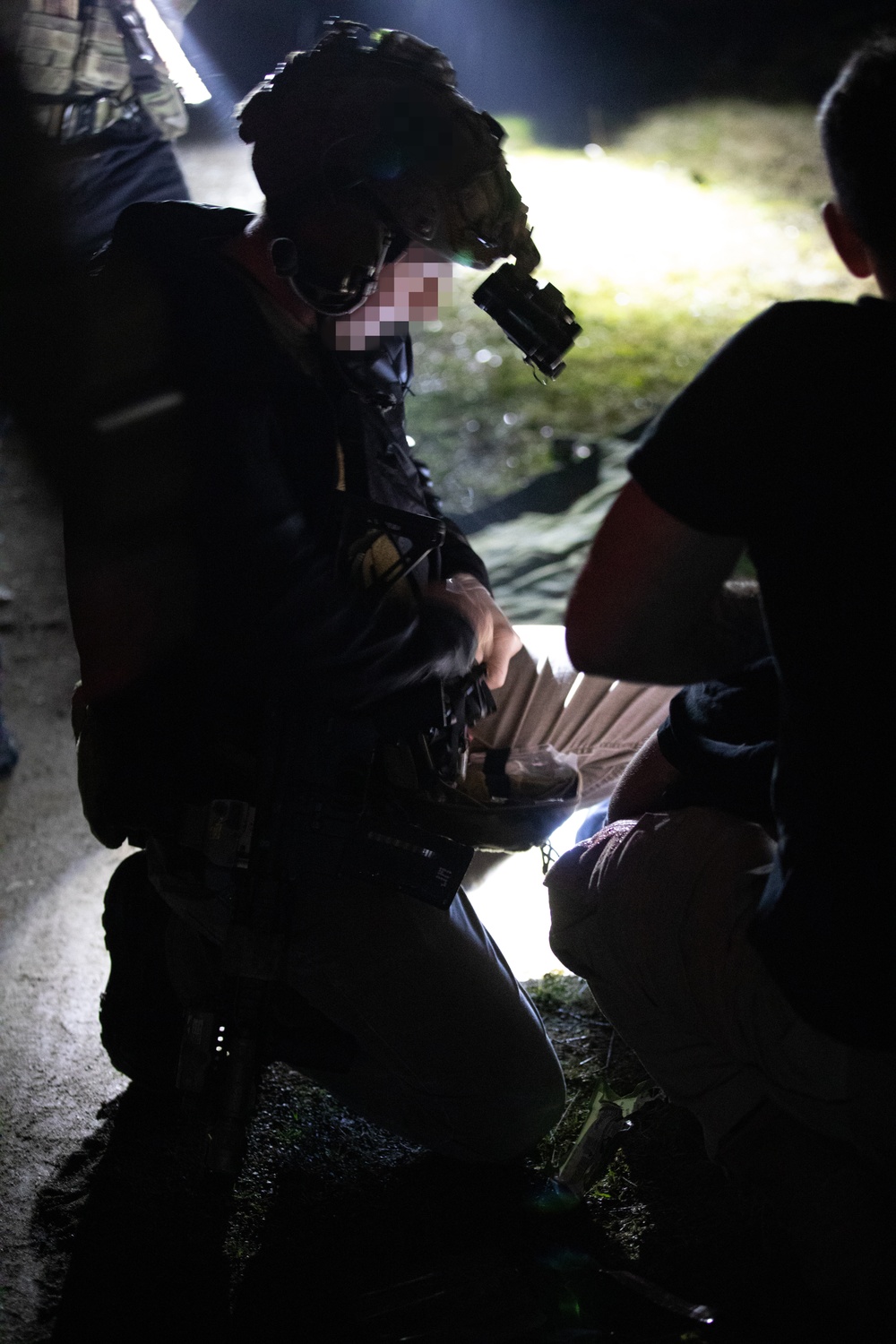 MARSOC Marine Raiders train on tactical combat casualty care at Trojan Footprint 2024