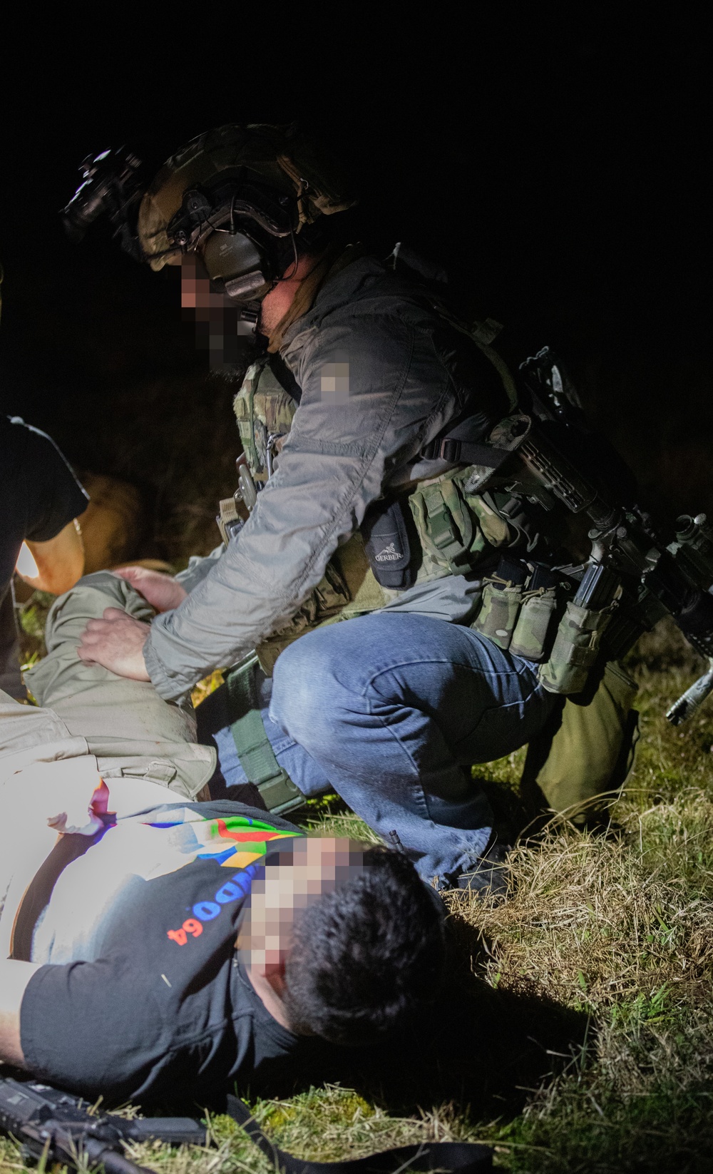 Georgian special operations forces soldiers train on tactical combat casualty care at Trojan Footprint 2024