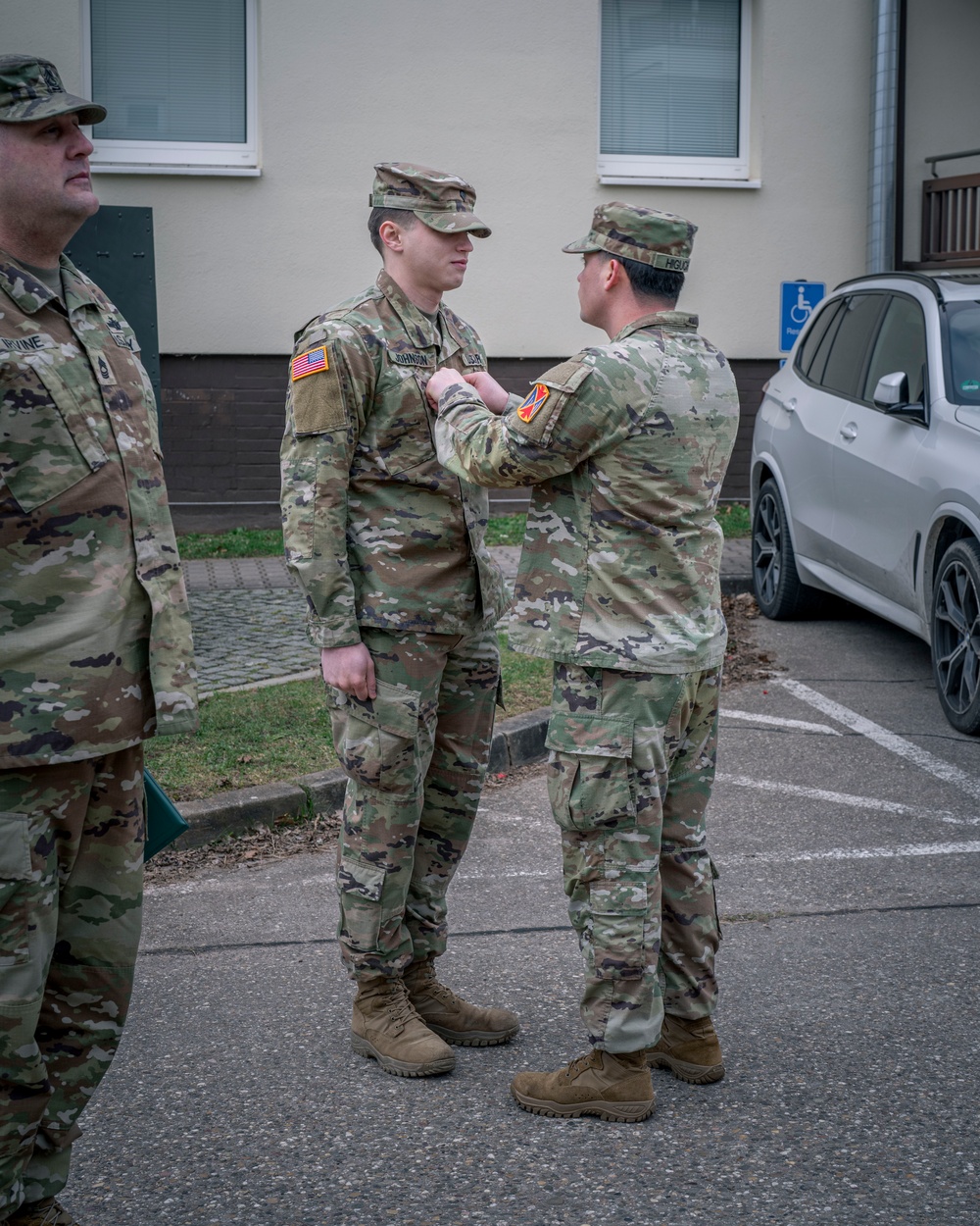 10th AAMDC Sgt. Charles Johnson Promotion Ceremony