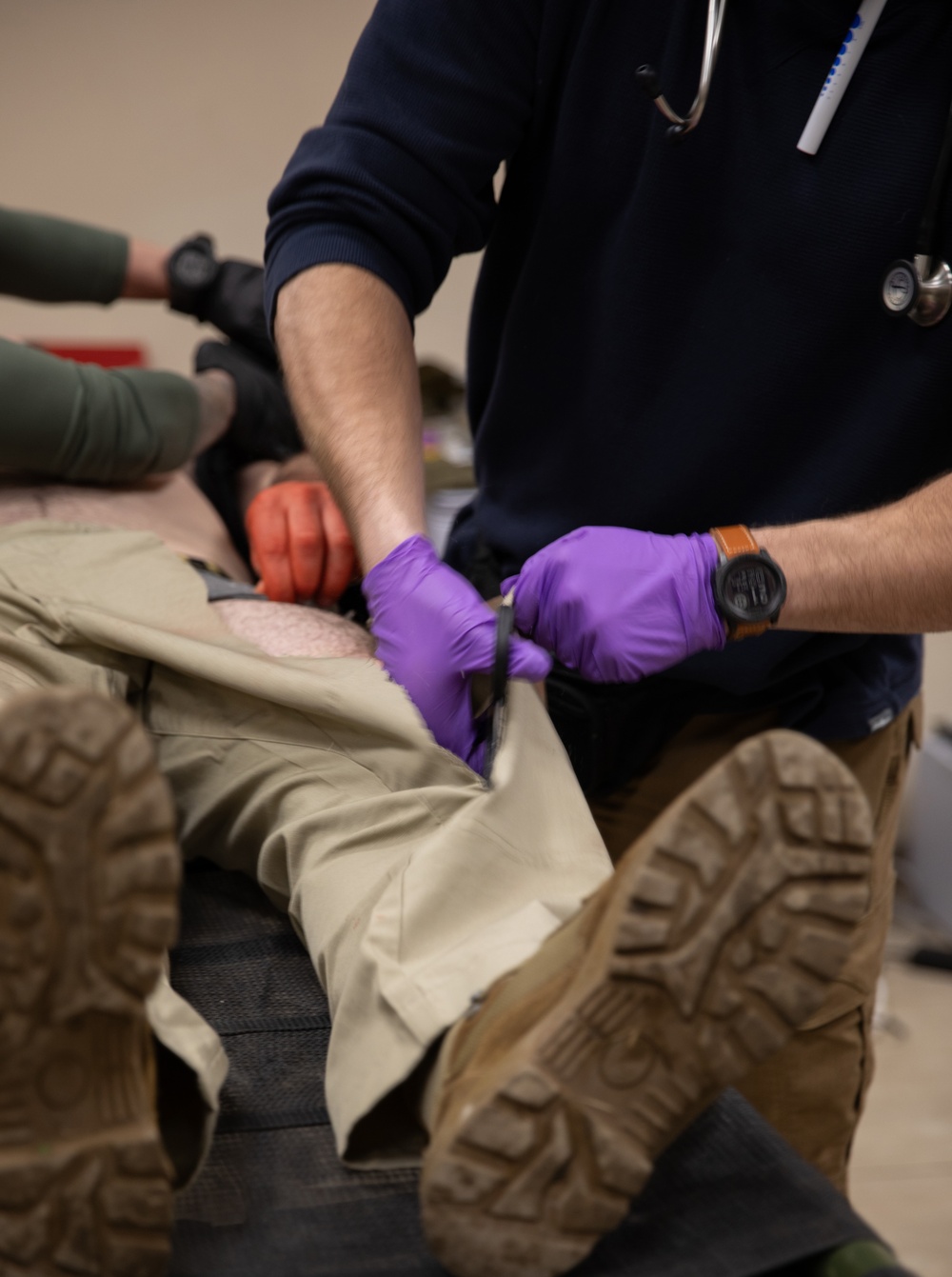 MARSOC Marines conduct medical care training during Trojan Footprint 24
