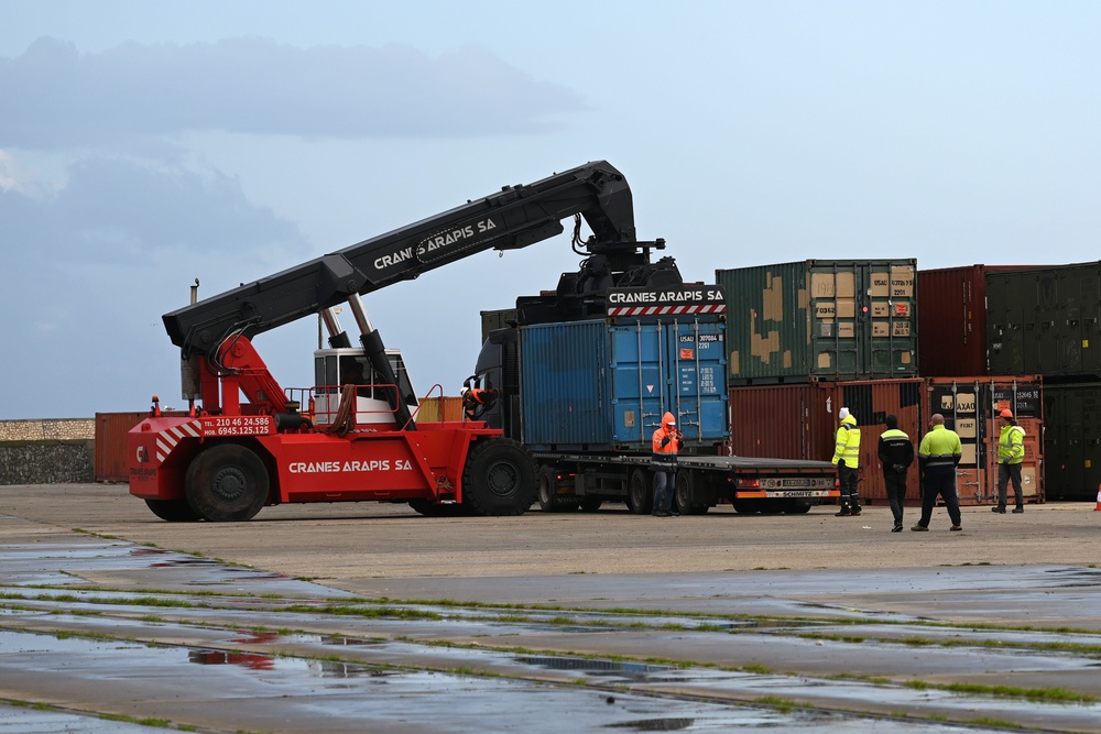 3rd Armored Brigade Combat Team, 4th Infantry Division Deployment – Port of Alexandroupolis