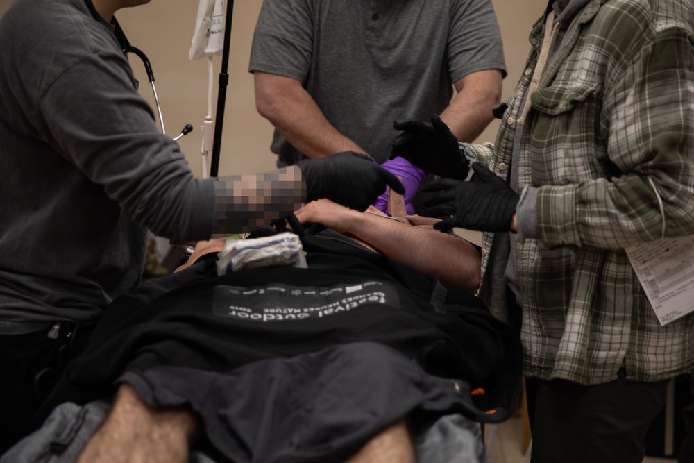 MARSOC Marines conduct medical training with Georgian special operations forces at Trojan Footprint 24