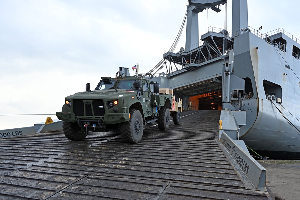 3rd Armored Brigade Combat Team, 4th Infantry Division Deployment – Port of Alexandroupolis