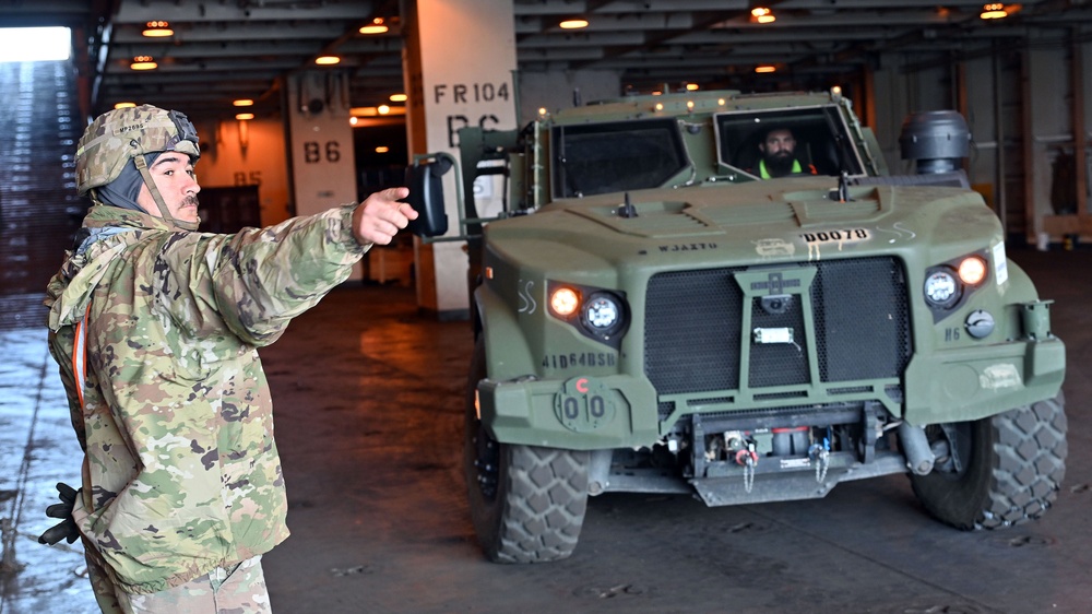 3rd Armored Brigade Combat Team, 4th Infantry Division Deployment – Port of Alexandroupolis