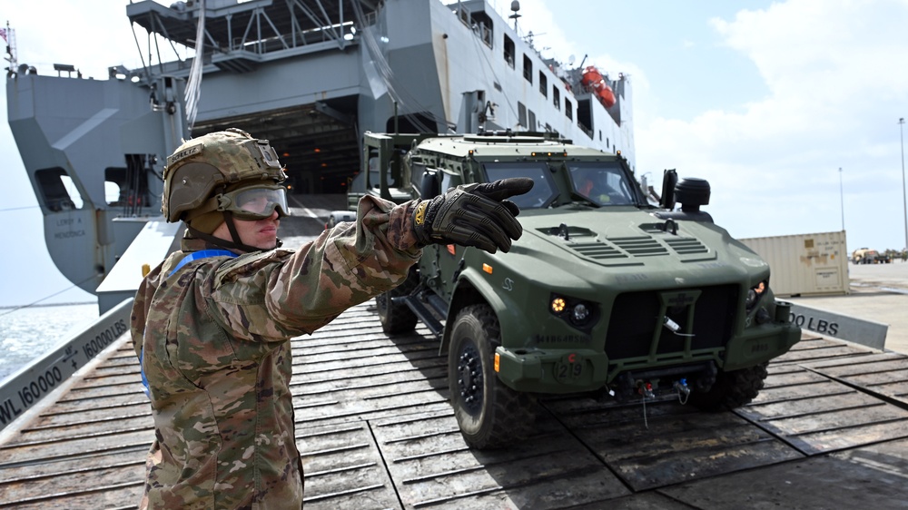 3rd Armored Brigade Combat Team, 4th Infantry Division Deployment – Port of Alexandroupolis