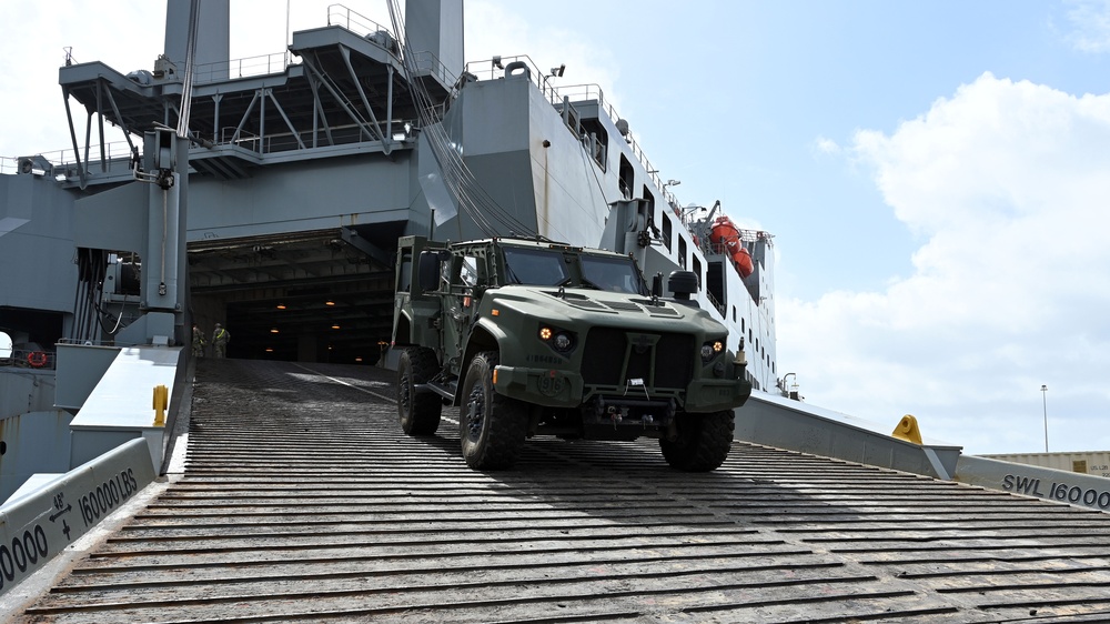 3rd Armored Brigade Combat Team, 4th Infantry Division Deployment – Port of Alexandroupolis