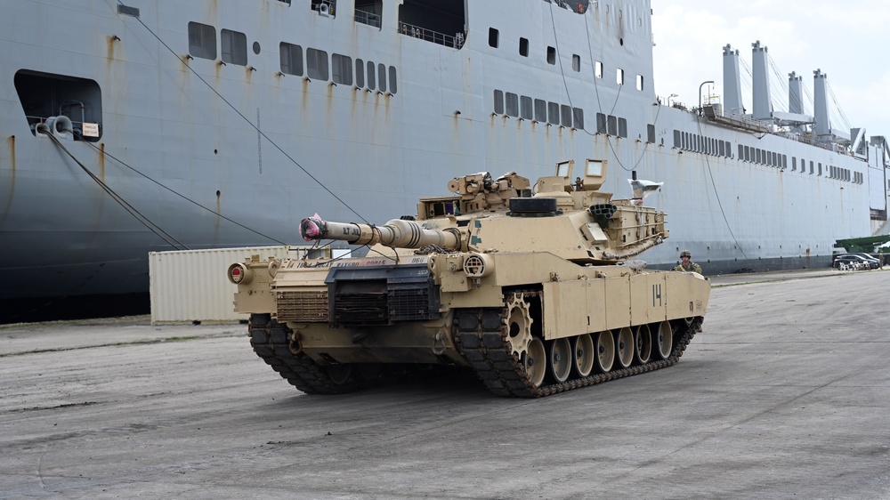 3rd Armored Brigade Combat Team, 4th Infantry Division Deployment – Port of Alexandroupolis