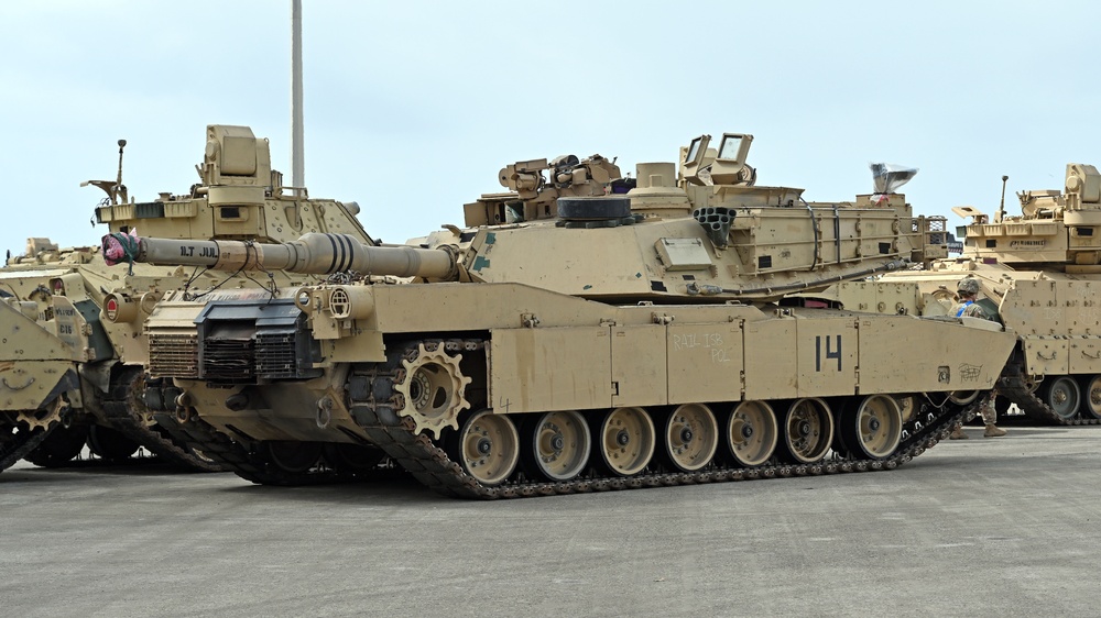 3rd Armored Brigade Combat Team, 4th Infantry Division Deployment – Port of Alexandroupolis