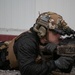 Green Beret covers sector of fire during rehearsal
