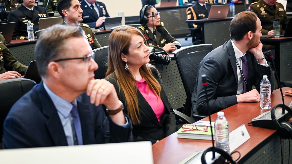 U.S. Ambassador to the Organization of American States Addresses Class 63 Students at Inter-American Defense College
