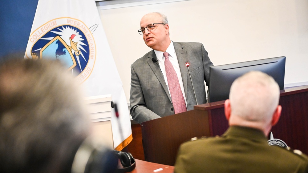 U.S. Ambassador to the Organization of American States Addresses Class 63 Students at Inter-American Defense College