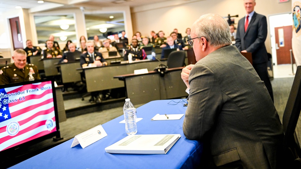 U.S. Ambassador to the Organization of American States Addresses Class 63 Students at Inter-American Defense College