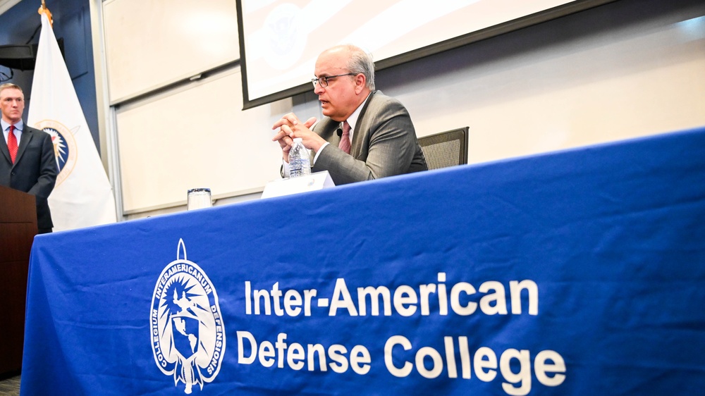 U.S. Ambassador to the Organization of American States Addresses Class 63 Students at Inter-American Defense College