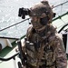 A Georgian special operations forces soldier maintains security during a visit, board, search, and seizure operation with U.S. MARSOC Marines during Trojan Footprint 24