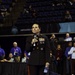 Major General Shea speaks at the National Collegiate Women’s Wrestling Championship in Cedar Rapids