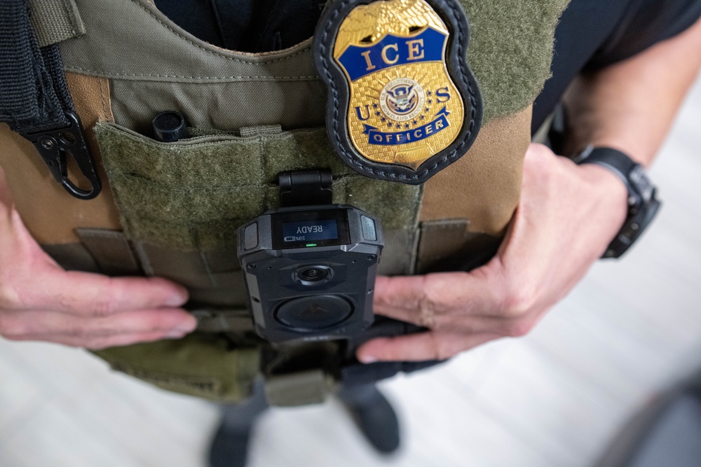 ICE announces initial deployment of body-worn cameras