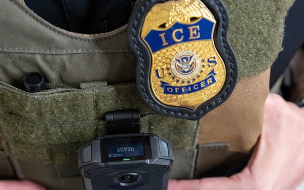 ICE announces initial deployment of body-worn cameras