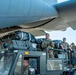 Airmen load AFCENT C-130s with humanitarian aid bound for Gaza