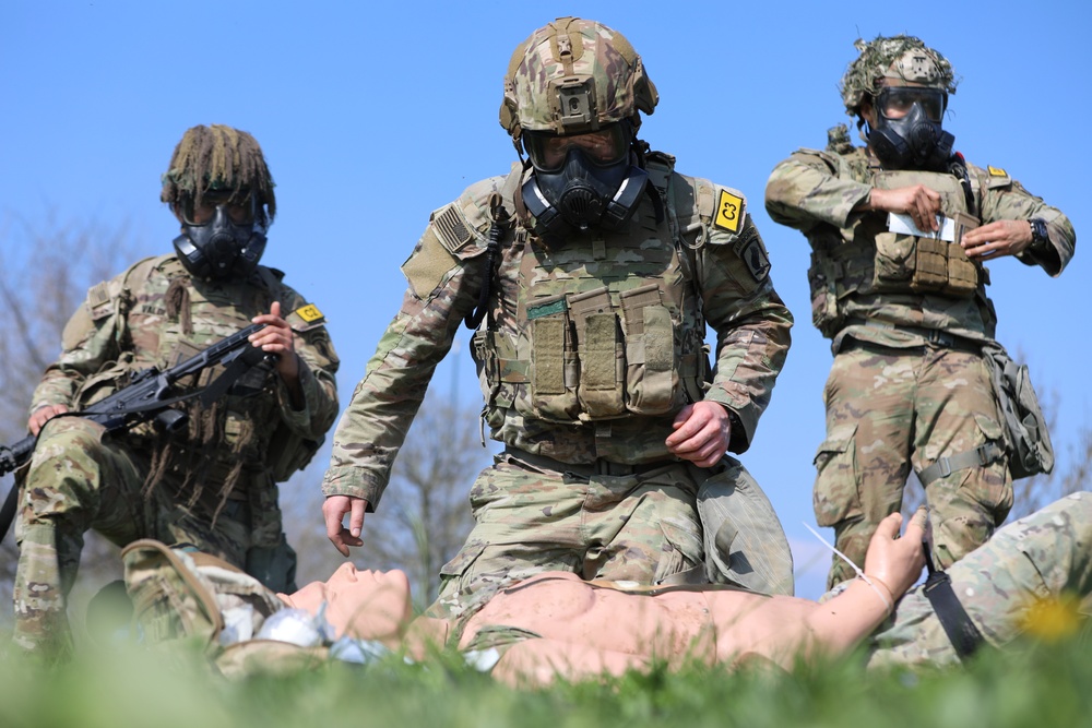 SETAF-AF hosts Best Squad Competition medical lanes and mystery event