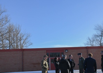 North Dakota Governor and Lieutenant Governor visit Grand Forks Air Force Base