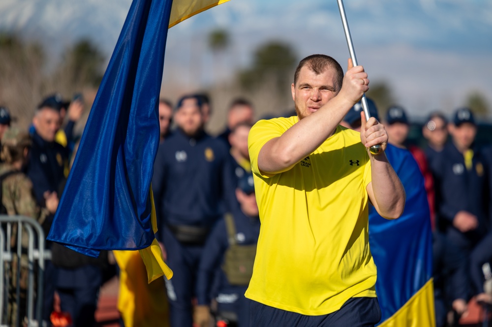 Air Force, Marine Corps Trials 2024 opening ceremony at Nellis AFB