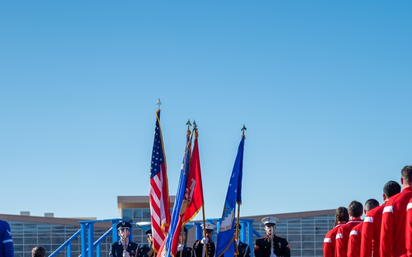 Air Force, Marine Corps Trials 2024 opening ceremony at Nellis AFB
