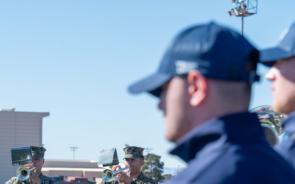 Air Force, Marine Corps Trials 2024 opening ceremony at Nellis AFB