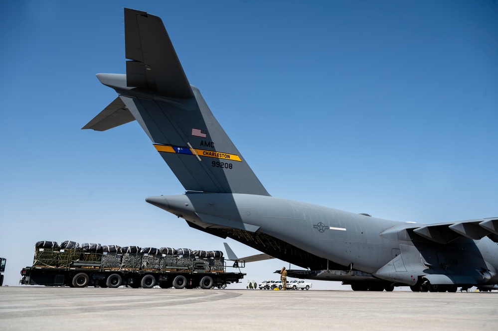 AFCENT deploys AMC C-17s to enhance humanitarian airdrops into Gaza