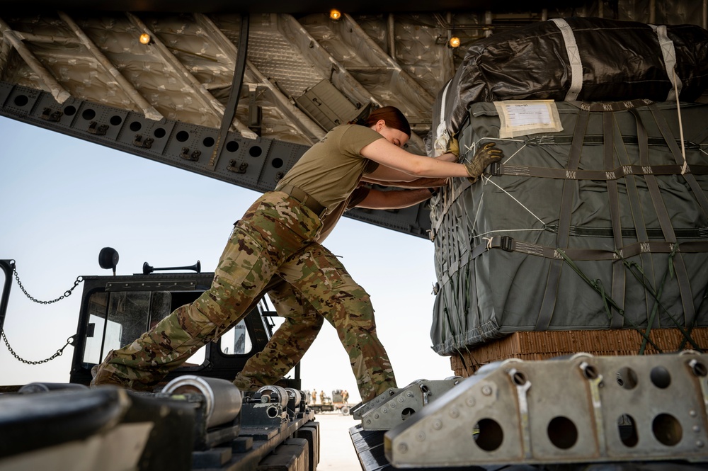 AFCENT deploys AMC C-17s to enhance humanitarian airdrops into Gaza