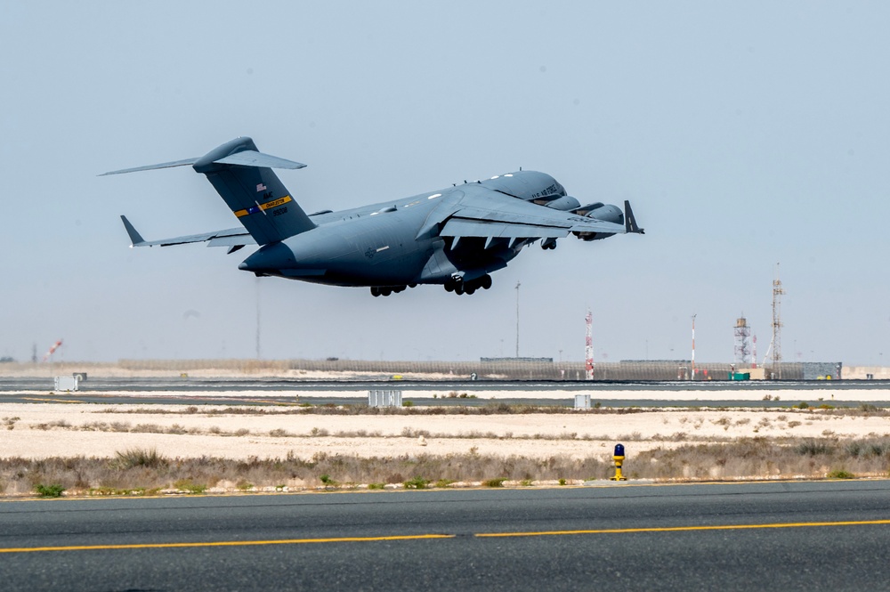 AFCENT deploys AMC C-17s to enhance humanitarian airdrops into Gaza