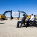 The Combat Center hosted a groundbreaking ceremony for a new Wastewater Treatment Plant